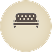 Upholstered furniture for hotels and restaurants